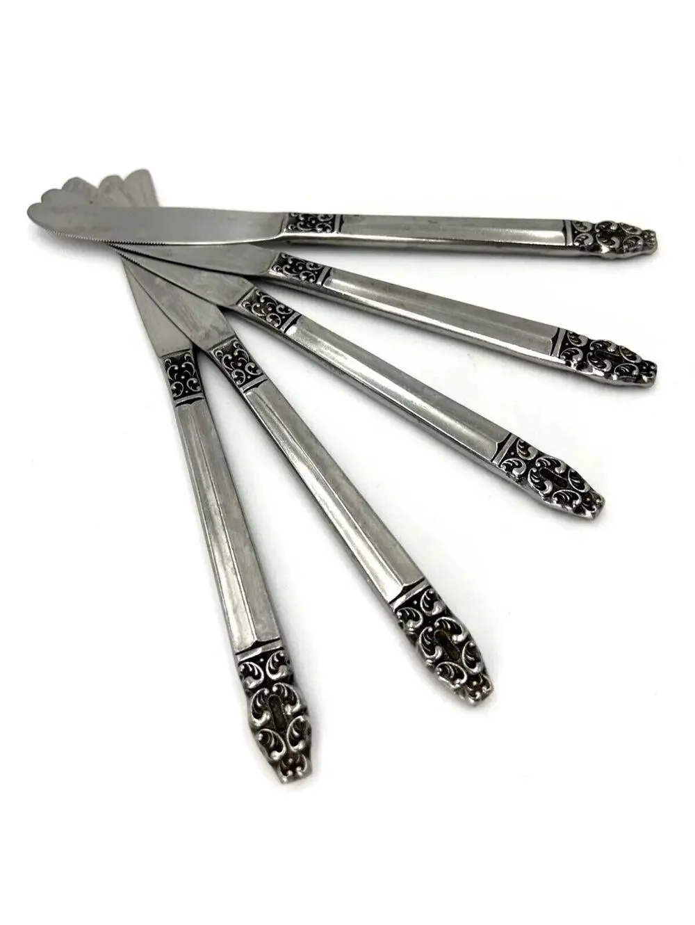 Stanley Roberts MELISSA Japan Stainless Pierced 5-Piece Place Settings - 5